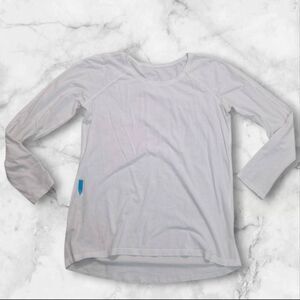 Lululemon White Long Sleeve Size 6